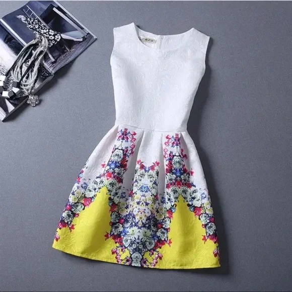 white christmas dresses Summer Fruit Dress main image 0